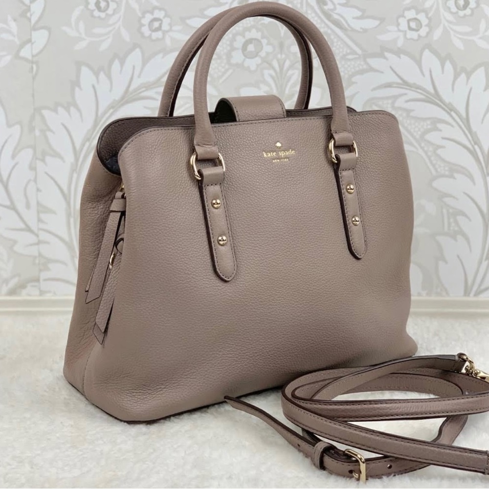 Kate Spade New York- LARCHMONT AVENUE EVANGELIE SATCHEL- NEW WITH TAGS
